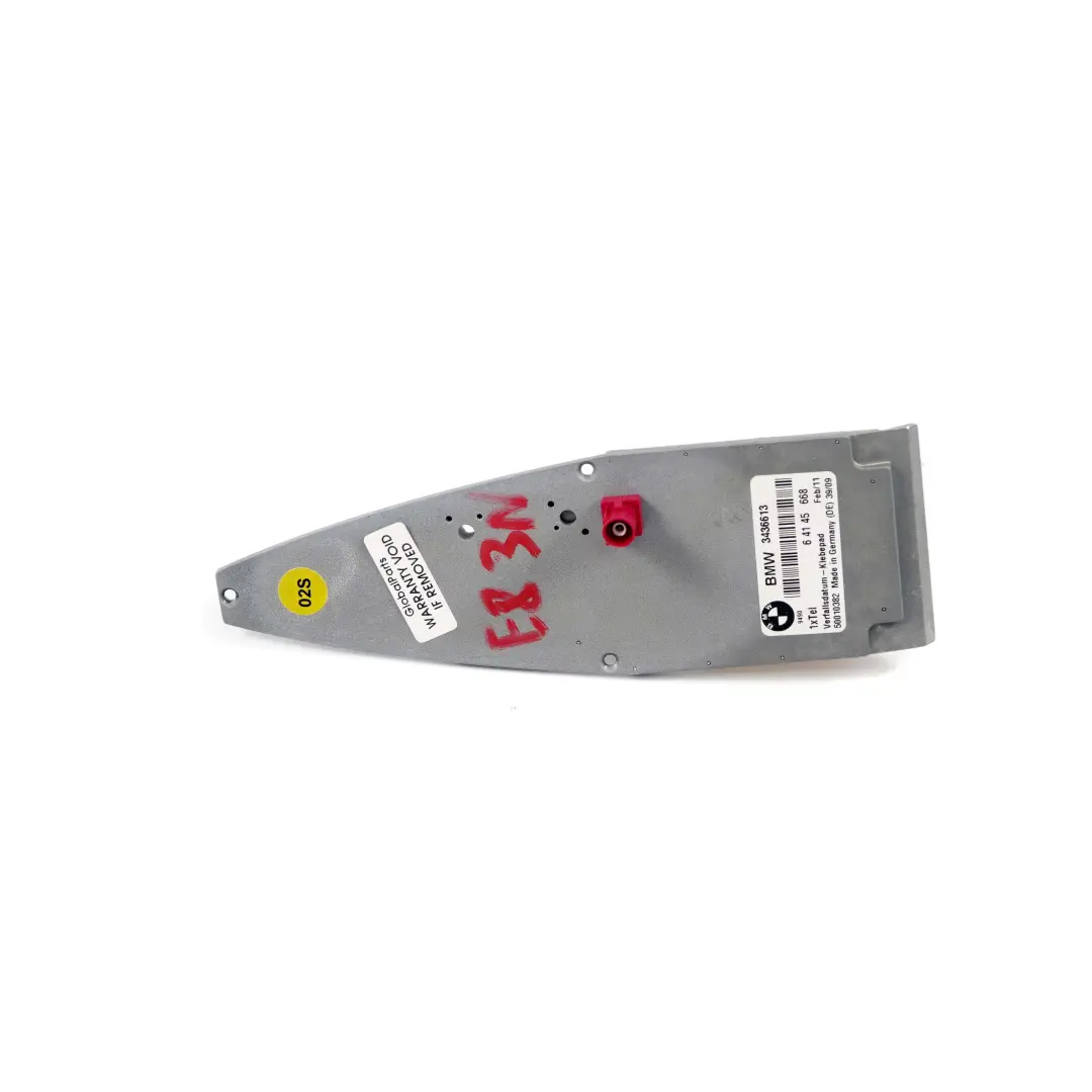 BMW X3 E83 Shark Roof Fin Antenna Aerial Module Unit 3436613 - SKU 3454167-1 - Part number 3454167