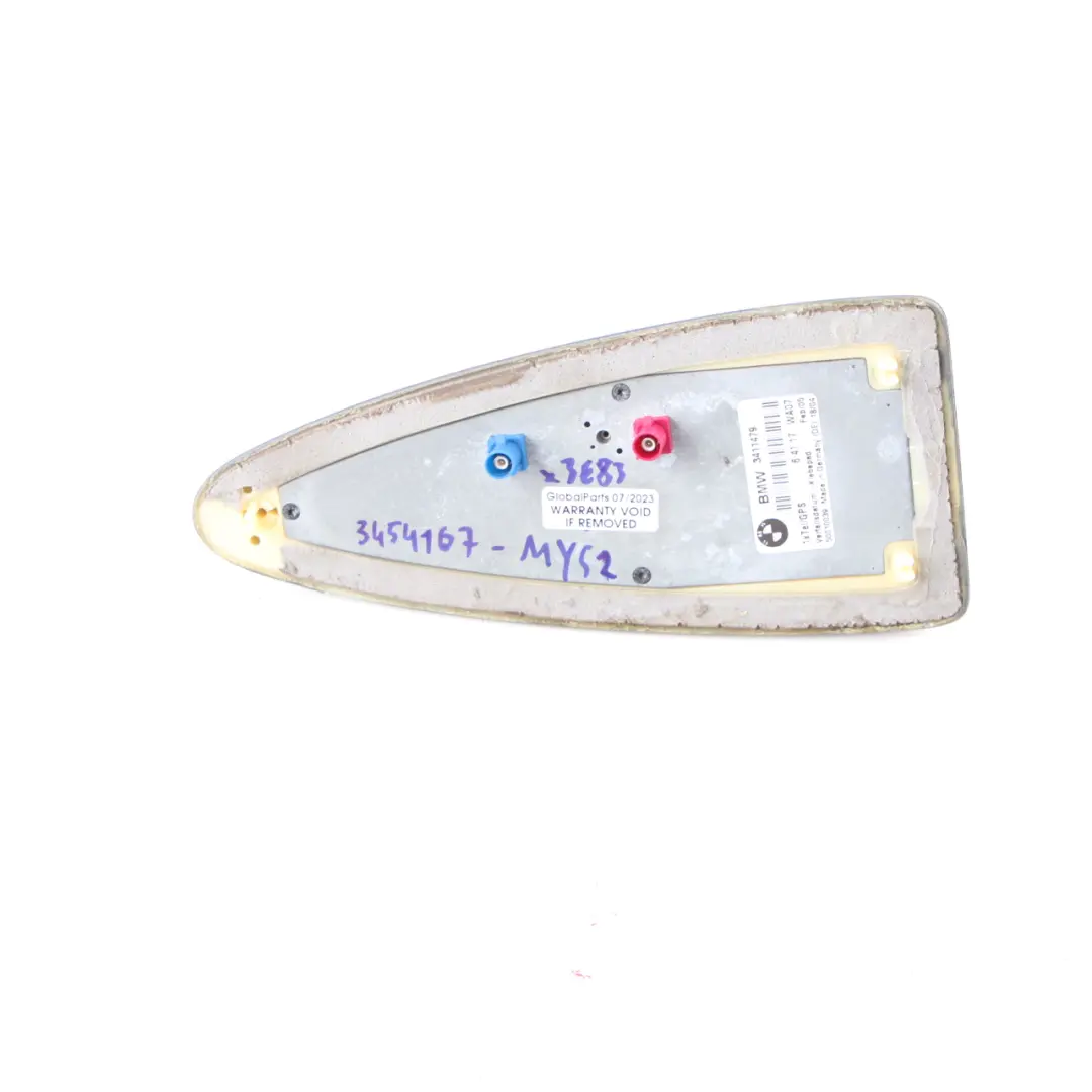 BMW X3 E83 Antena Dachowa Rekin Mysticblau - A07 3411479 - SKU 3454167-MYS2 - Numer Części 3454167
