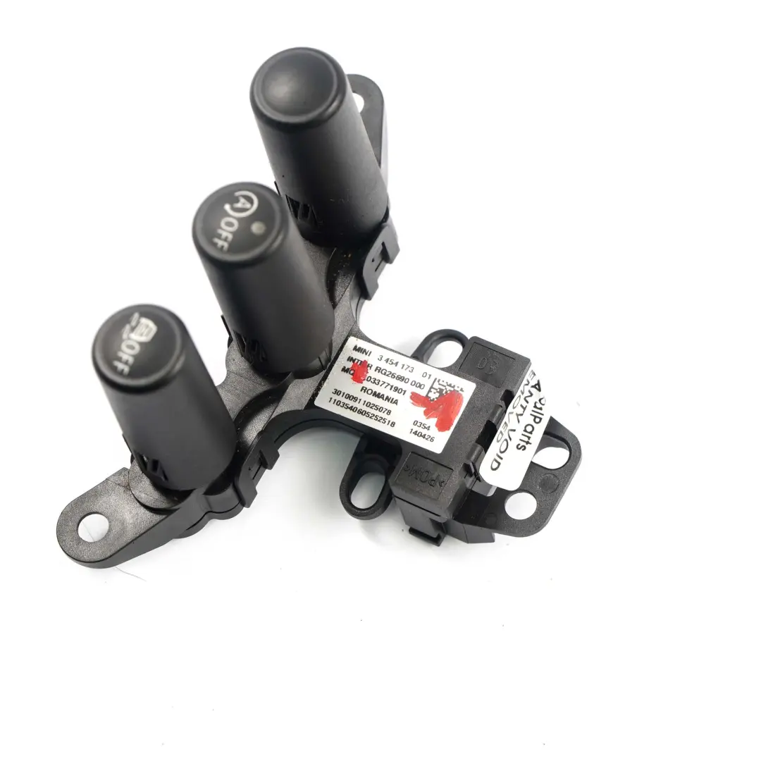 MSA DSC Interruptor Bloque Botones para Mini Cooper One R55 R56 R57 1 con número de pieza 3454173 Mini Cooper One R55 R56 R57 1 MSA DSC Interruptor Bloque Botones - SKU 3454173-1 - Número de pieza 3454173