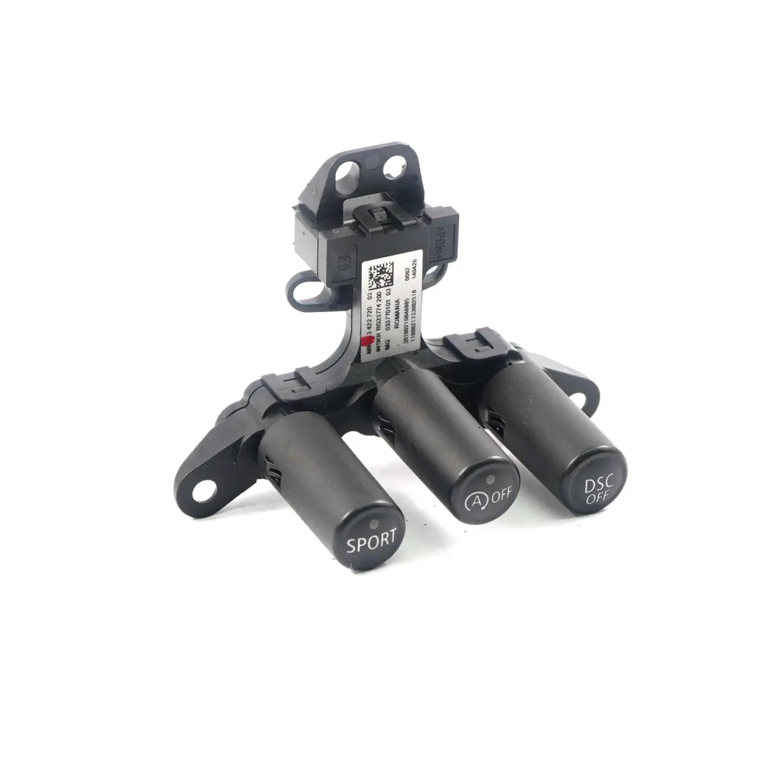 Blocco Interruttori DSC MSA Sport per Mini R55 R56 R57 R58 R59 con numero di parte 3422720 Mini R55 R56 R57 R58 R59 Blocco Interruttori DSC MSA Sport - SKU 3454174 - Numero di parte 3422720