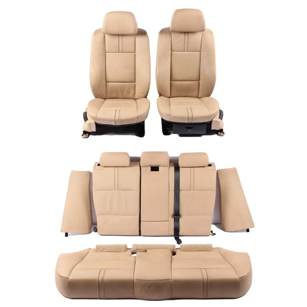 Heated Leather Nevada Beige Set Interior Seats Seat to BMW X3 E83 LCI with Part number 3454260 BMW X3 E83 LCI Heated Leather Nevada Beige Set Interior Seats Seat - SKU 3454260 - Part number 3454260