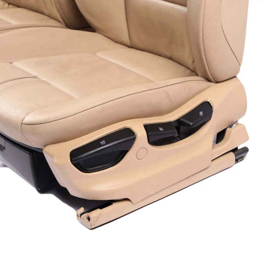 Heated Leather Nevada Beige Set Interior Seats Seat to BMW X3 E83 LCI with Part number 3454260 BMW X3 E83 LCI Heated Leather Nevada Beige Set Interior Seats Seat - SKU 3454260 - Part number 3454260
