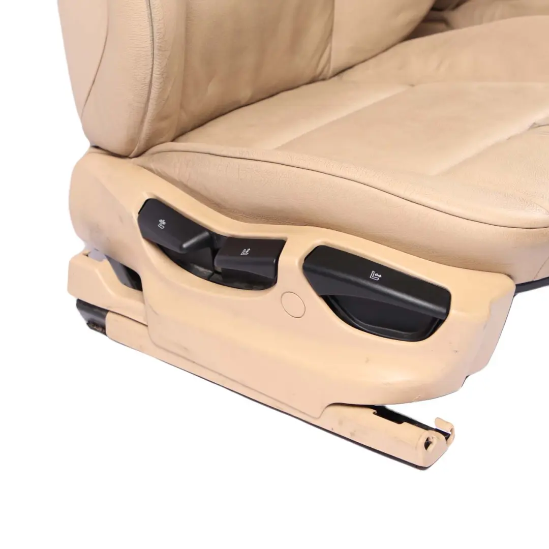 Heated Leather Nevada Beige Set Interior Seats Seat to BMW X3 E83 LCI with Part number 3454260 BMW X3 E83 LCI Heated Leather Nevada Beige Set Interior Seats Seat - SKU 3454260 - Part number 3454260