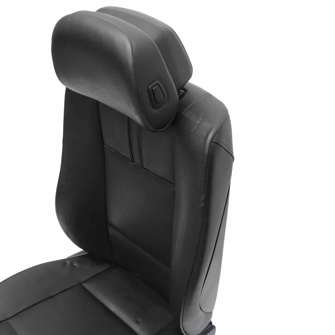 BMW X3 Série E83 LCI Siège Avant Droit En Cuir Noir Nevada - SKU 3454312-4 - Numéro de pièce 3454312