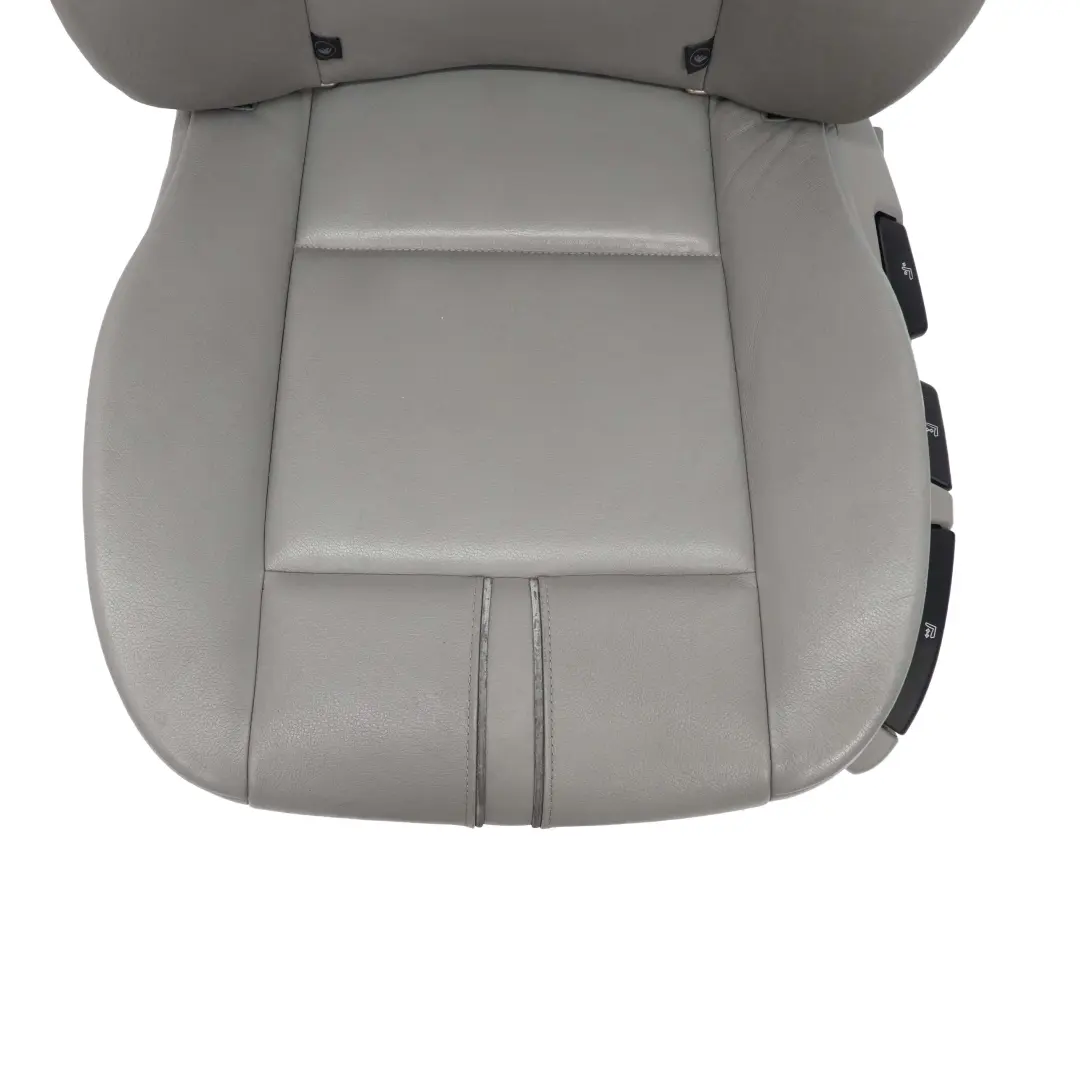Reihe E83 LCI Sitz Vorne Links Interieur Leder Nevada Grau Grey BMW X3 - SKU 3454313-2 - Teilenummer 3454313