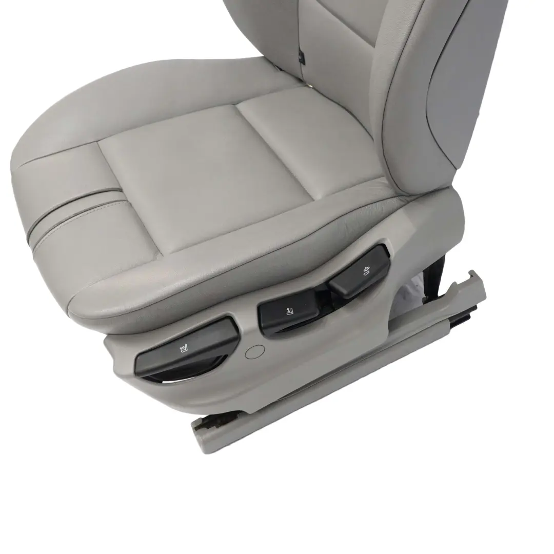 Reihe E83 LCI Sitz Vorne Links Interieur Leder Nevada Grau Grey BMW X3 - SKU 3454313-2 - Teilenummer 3454313