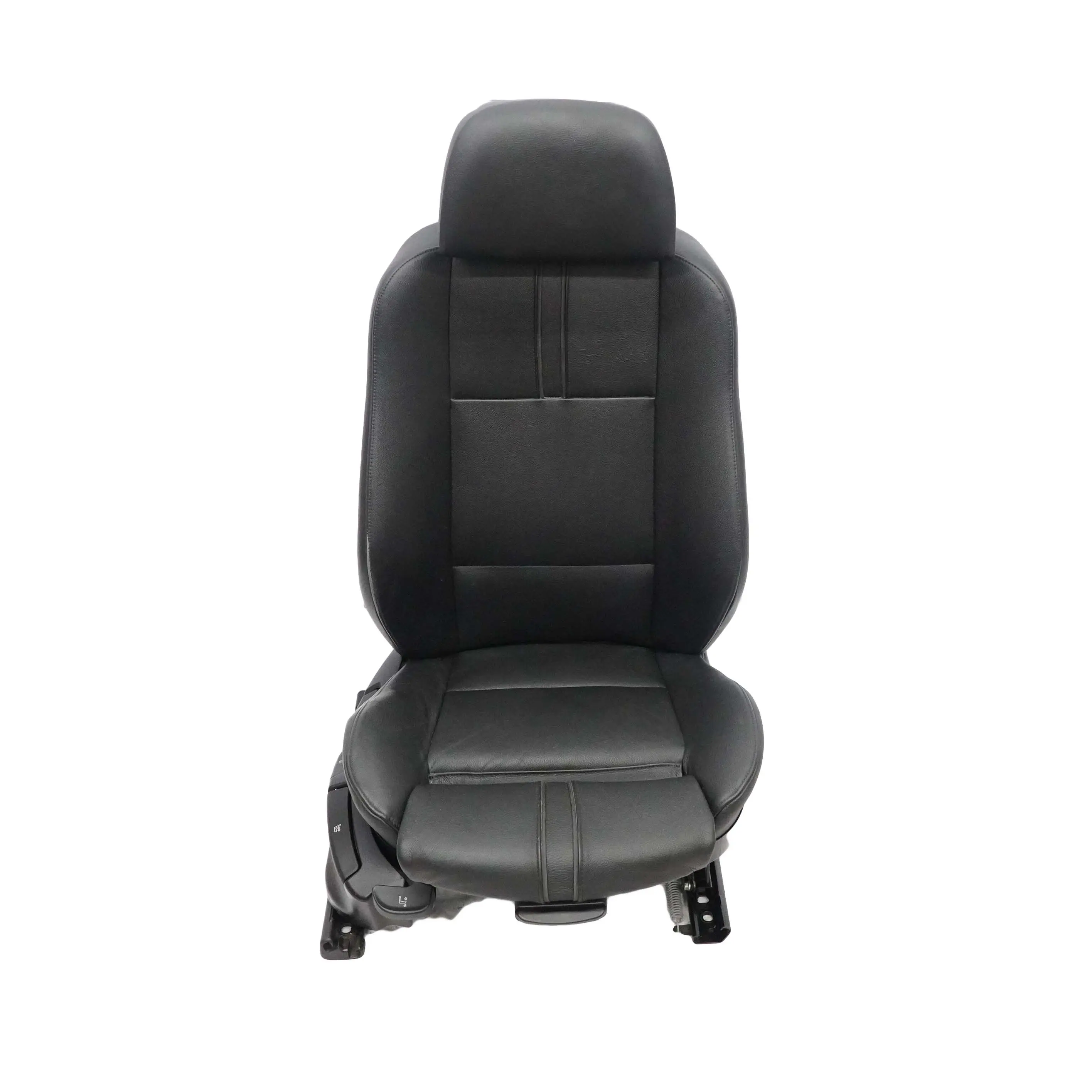 Sedile Anteriore BMW X3 E83 Destra Riscaldato Sport Interno Pelle Nevada Nero