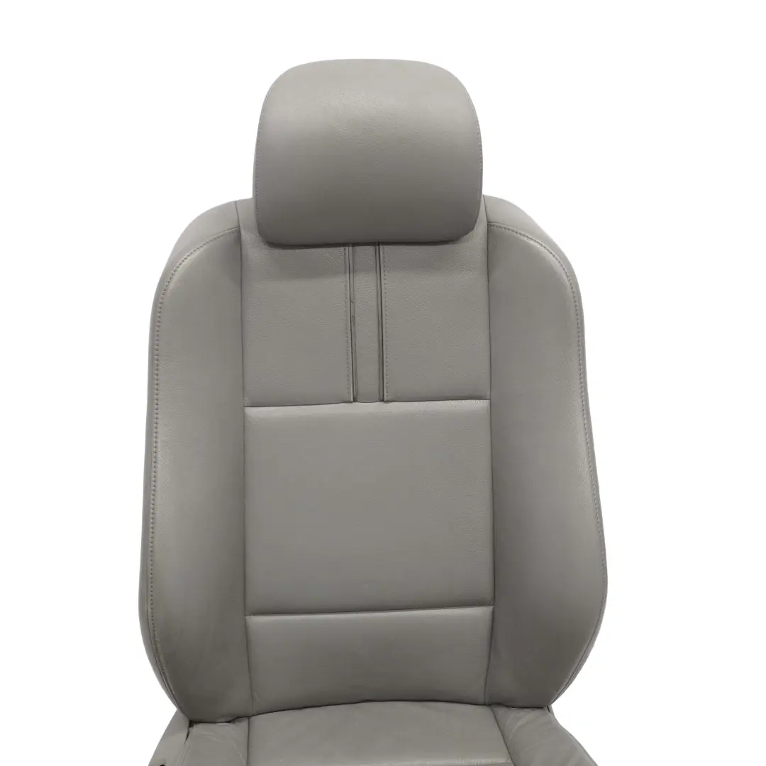 Sedile Anteriore Sinistra Interiori Pelle Nevada Grigio per BMW X3 E83 Sport con numero di parte 3454328 BMW X3 E83 Sport Sedile Anteriore Sinistra Interiori Pelle Nevada Grigio - SKU 3454328-1 - Numero di parte 3454328