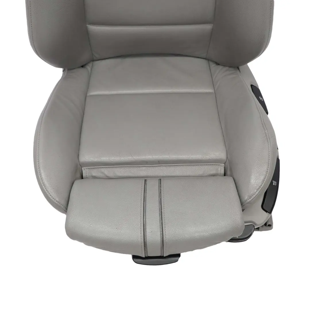 BMW X3 Reihe E83 Sport Sitz Vorne Links Interieur Leder Nevada Grau Grey - SKU 3454328-1 - Teilenummer 3454328