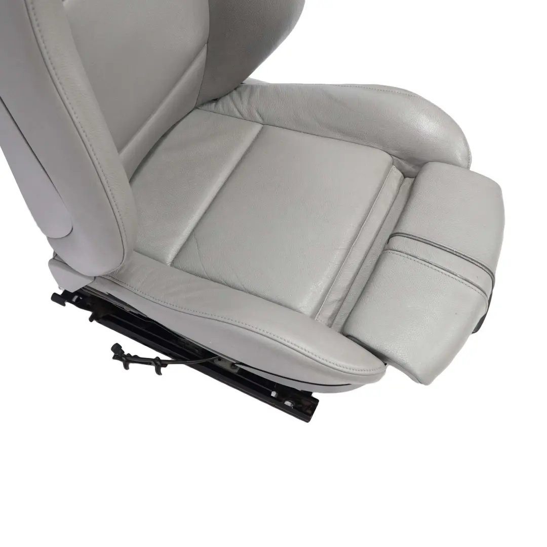 BMW X3 Reihe E83 Sport Sitz Vorne Links Interieur Leder Nevada Grau Grey - SKU 3454328-1 - Teilenummer 3454328