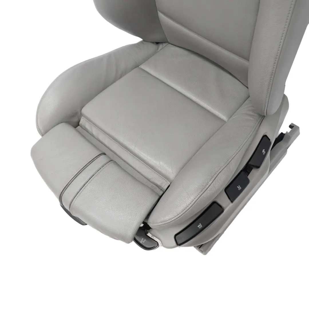 BMW X3 Reihe E83 Sport Sitz Vorne Links Interieur Leder Nevada Grau Grey - SKU 3454328-1 - Teilenummer 3454328