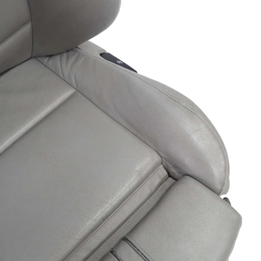 Front Left N/S Interior Leather Nevada Grey to BMW X3 Series E83 Sport Seat with Part number 3454328 BMW X3 Series E83 Sport Seat Front Left N/S Interior Leather Nevada Grey - SKU 3454328-1 - Part number 3454328