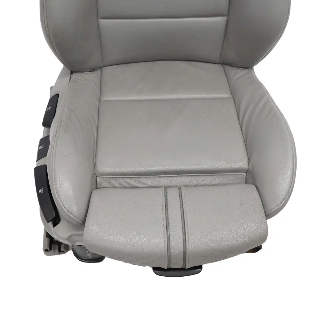 Front Right O/S Interior Leather Nevada Grey to BMW X3 Series E83 Sport Seat with Part number 3454328 BMW X3 Series E83 Sport Seat Front Right O/S Interior Leather Nevada Grey - SKU 3454328 - Part number 3454328