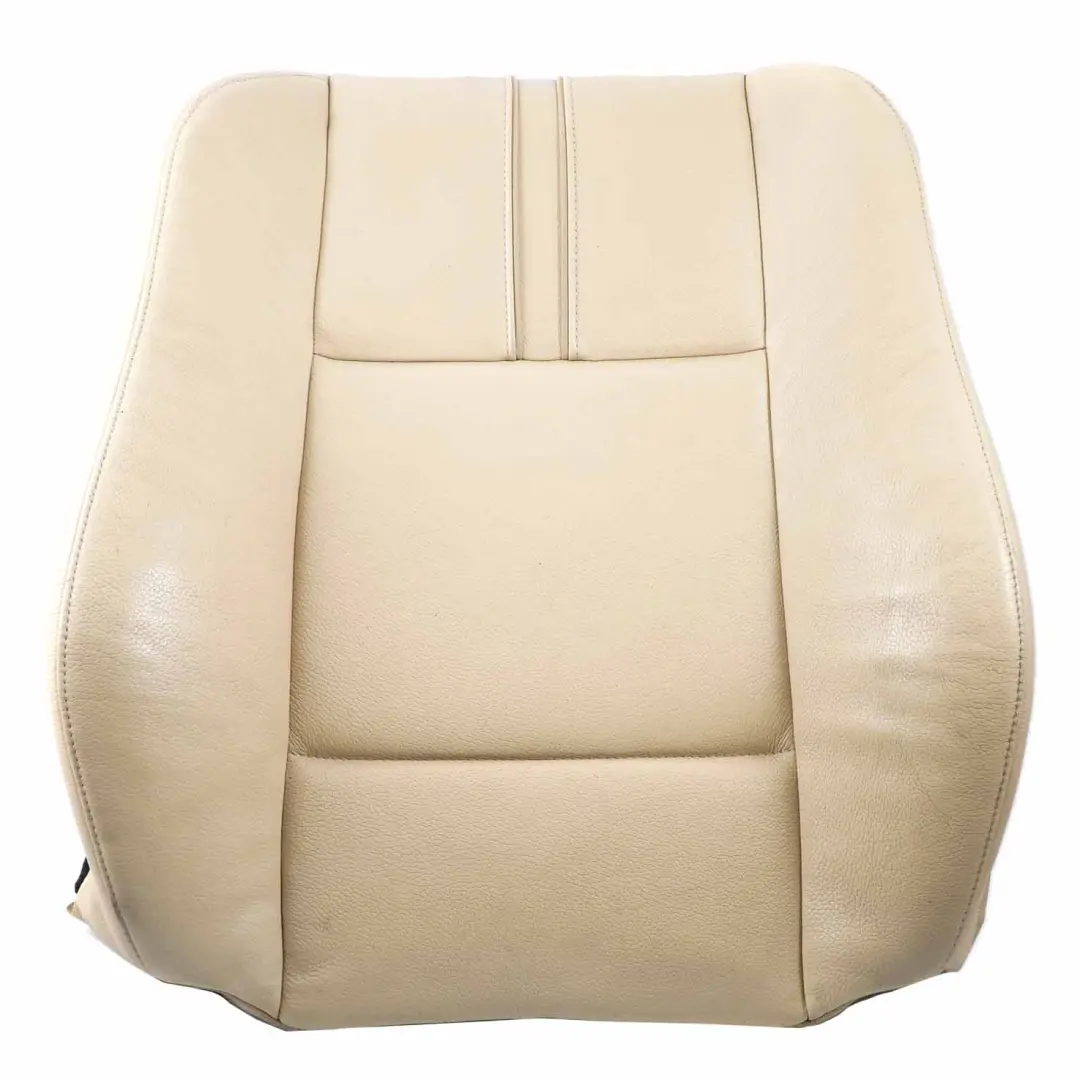 Sedile Anteriore Sinistro Destro Rivestimento Schienale Pelle Beige per BMW X3 E83 con numero di parte 3454330 BMW X3 E83 Sedile Anteriore Sinistro Destro Rivestimento Schienale Pelle Beige - SKU 3454330 - Numero di parte 3454330