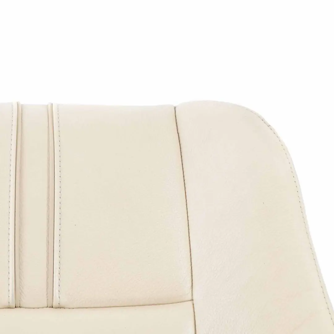 Front Seat Left Right N/O/S Backrest Cover Beige Leather to BMW X3 E83 with Part number 3454330 BMW X3 E83 Front Seat Left Right N/O/S Backrest Cover Beige Leather - SKU 3454330 - Part number 3454330