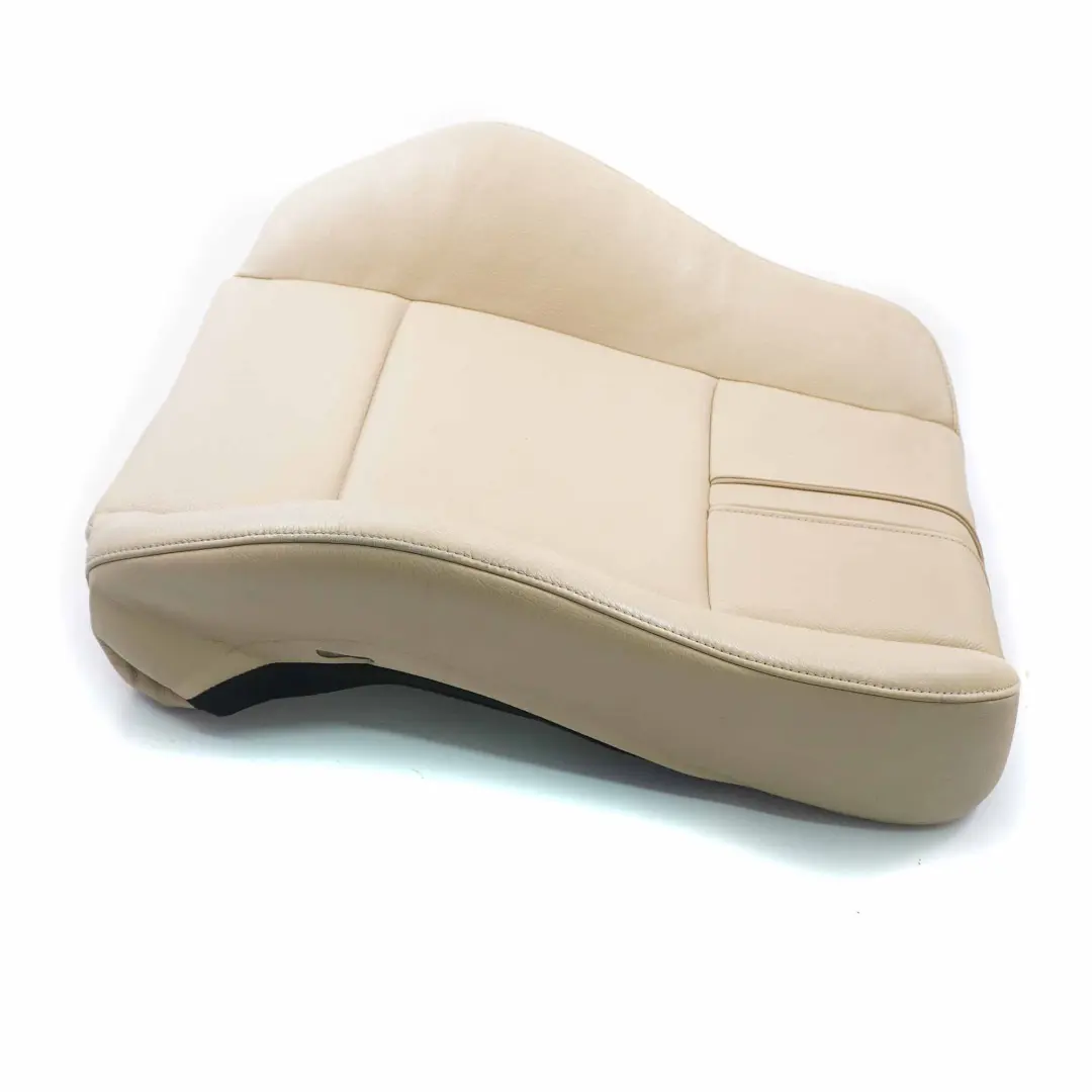 Front Seat Left Right N/O/S Backrest Cover Beige Leather to BMW X3 E83 with Part number 3454330 BMW X3 E83 Front Seat Left Right N/O/S Backrest Cover Beige Leather - SKU 3454330 - Part number 3454330