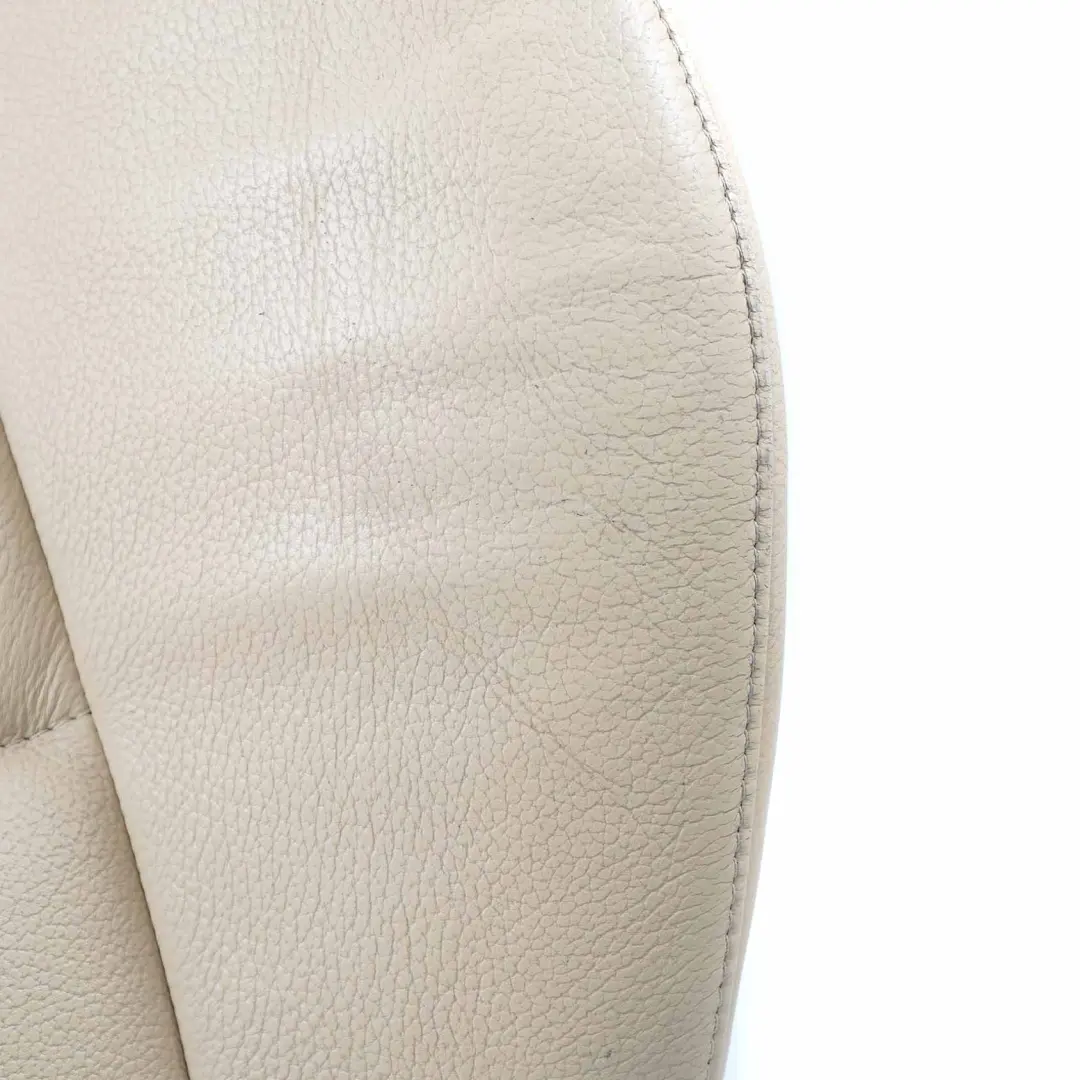 BMW X3 E83 Front Seat Left Right N/O/S Backrest Cover Beige Leather - SKU 3454330 - Part number 3454330