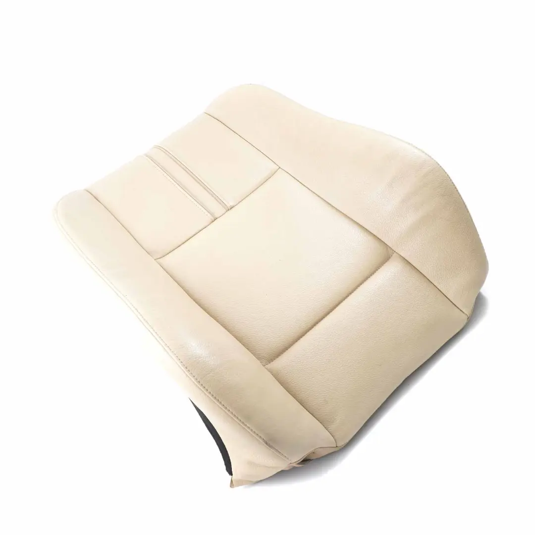 Front Seat Left Right N/O/S Backrest Cover Beige Leather to BMW X3 E83 with Part number 3454330 BMW X3 E83 Front Seat Left Right N/O/S Backrest Cover Beige Leather - SKU 3454330 - Part number 3454330