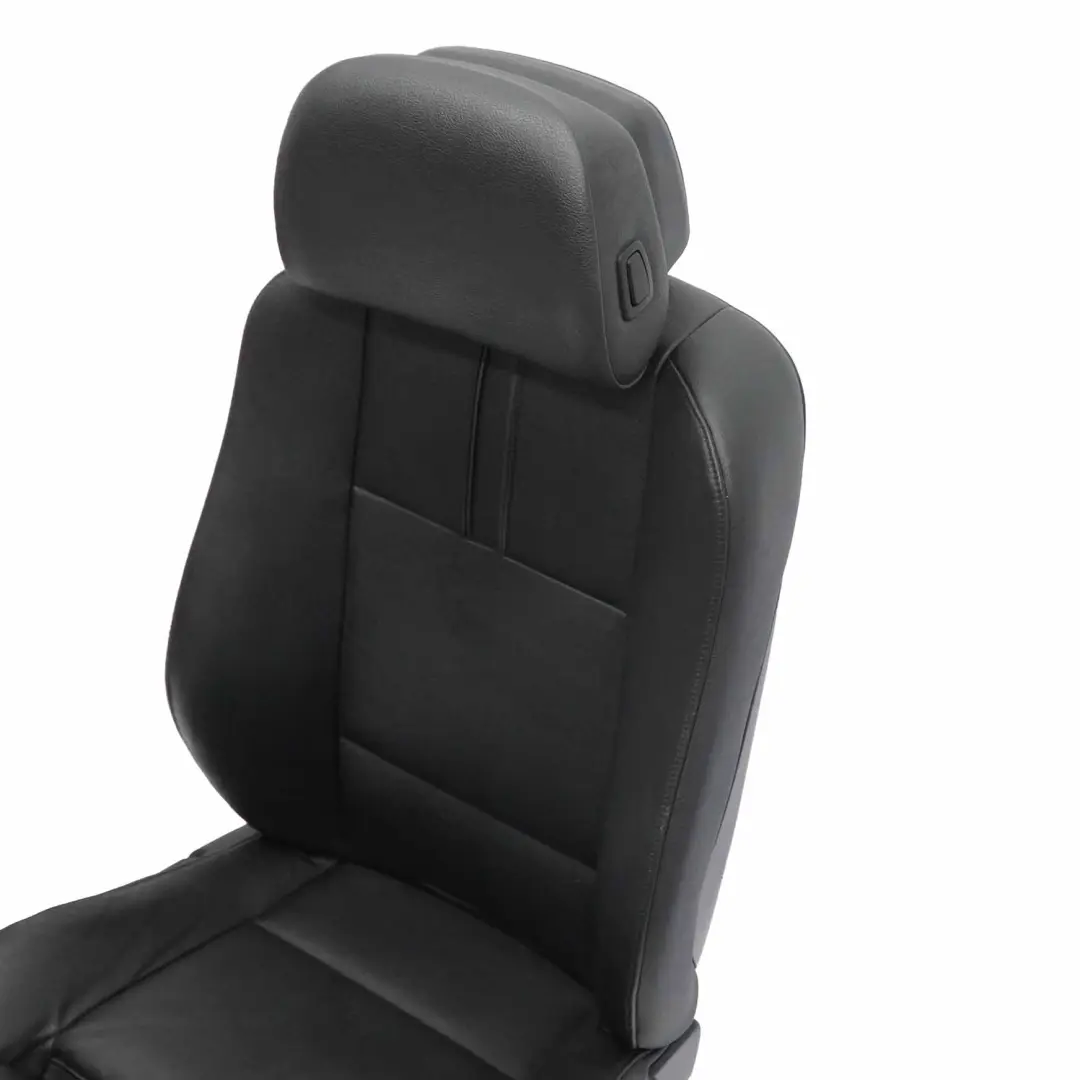  Front Seat BMW X3 E83 LCI Right O/S Heated Sport Interior Leather Nevada Black - SKU 3454332-2 - Part number 3454332