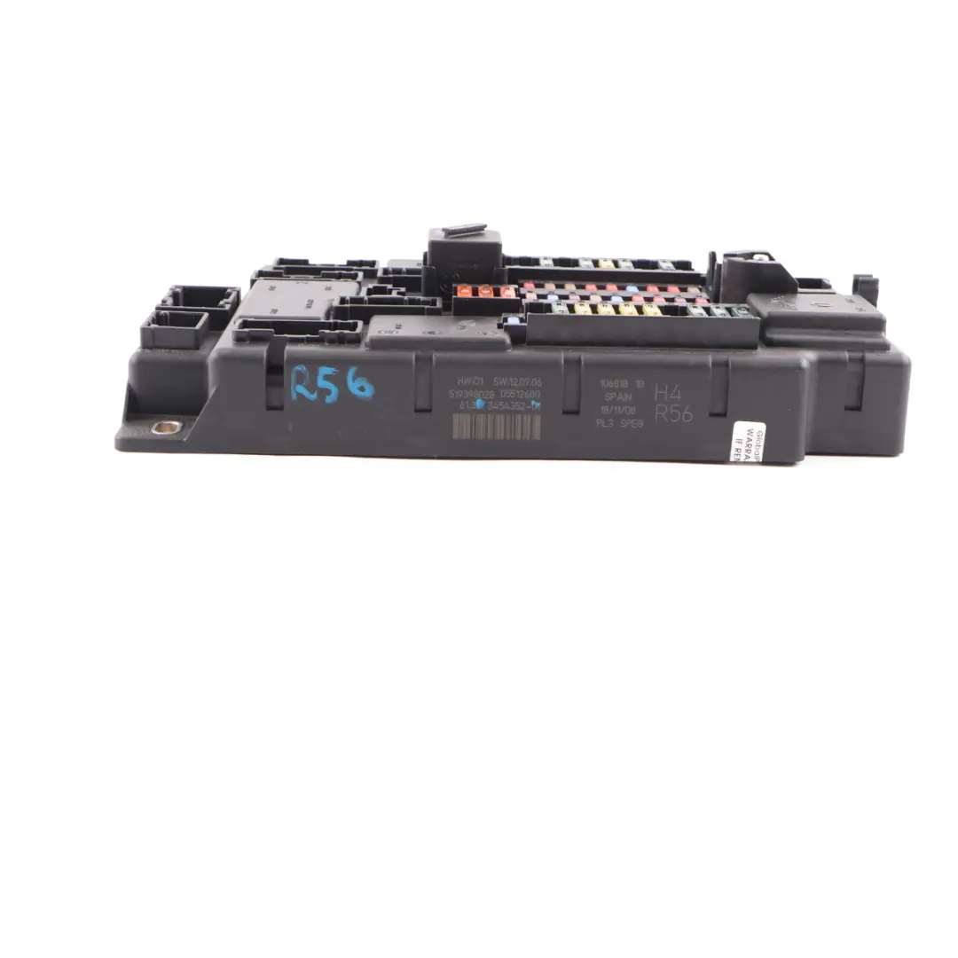 PL3 SPEG H4 Fuse Distribution Box Unit to Mini Cooper One R56 with Part number 3454352 Mini Cooper One R56 PL3 SPEG H4 Fuse Distribution Box Unit - SKU 3454352 - Part number 3454352