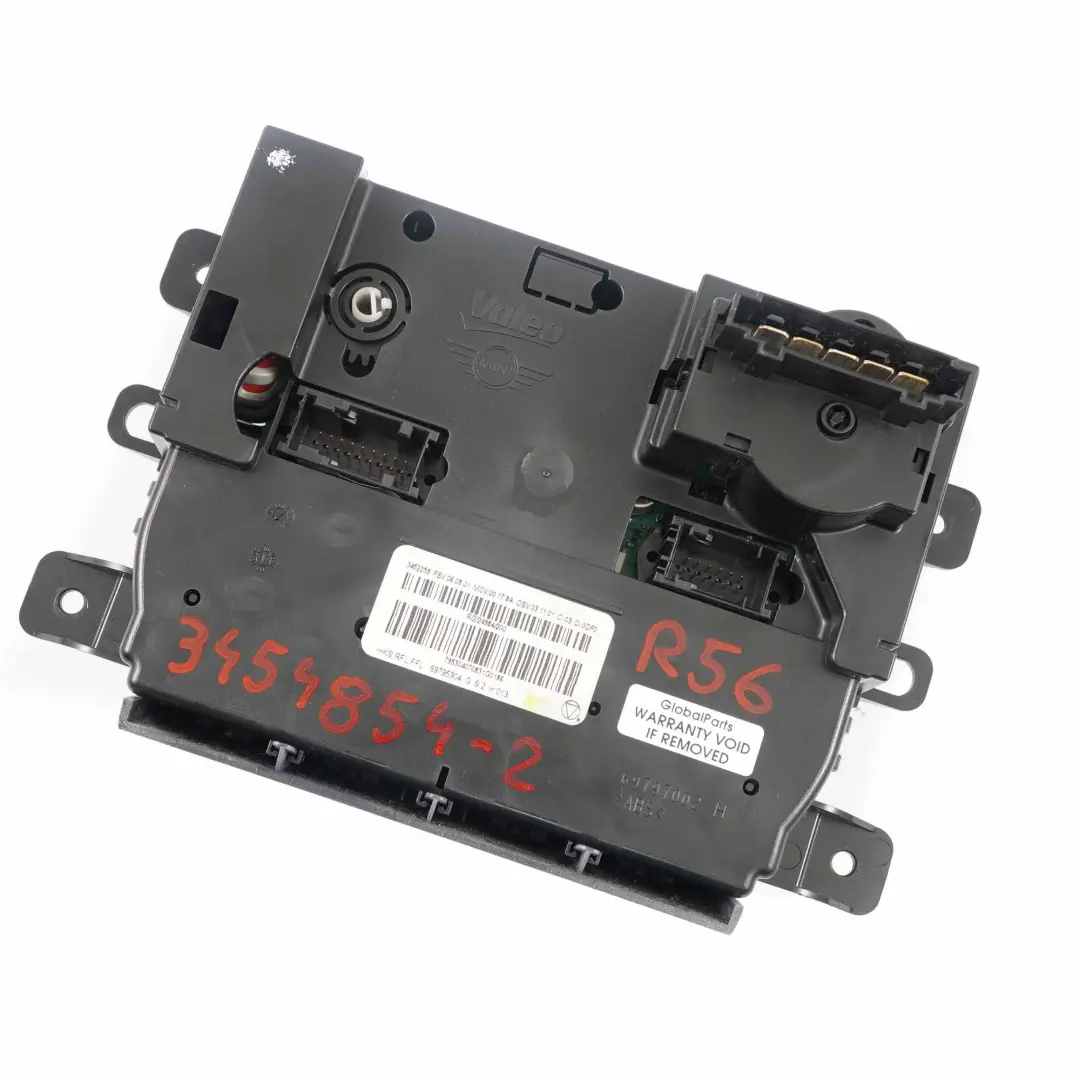Aire Acondicionado Calentador Unidad Control Panel para Mini R55 R56 con número de pieza 3454854 Mini R55 R56 Aire Acondicionado Calentador Unidad Control Panel - SKU 3454854-2 - Número de pieza 3454854