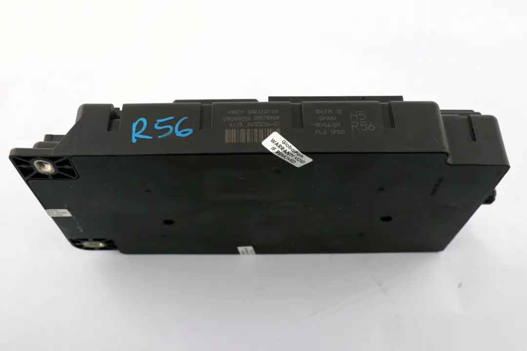 High SPEG DC/DC Fuse Distribution Box H5 to Mini Cooper One R56 with Part number 3455236 Mini Cooper One R56 High SPEG DC/DC Fuse Distribution Box H5 - SKU 3455236 - Part number 3455236