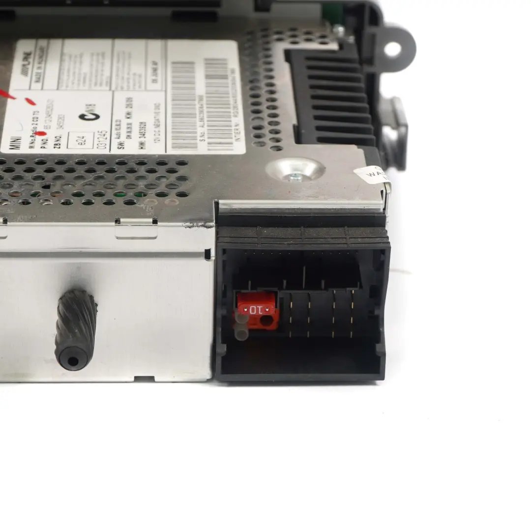 Mini Cooper One R55 R56 R56 Radio Boost CD Joueur Appareil de Commande - SKU 3455263-1 - Numéro de pièce 3455263