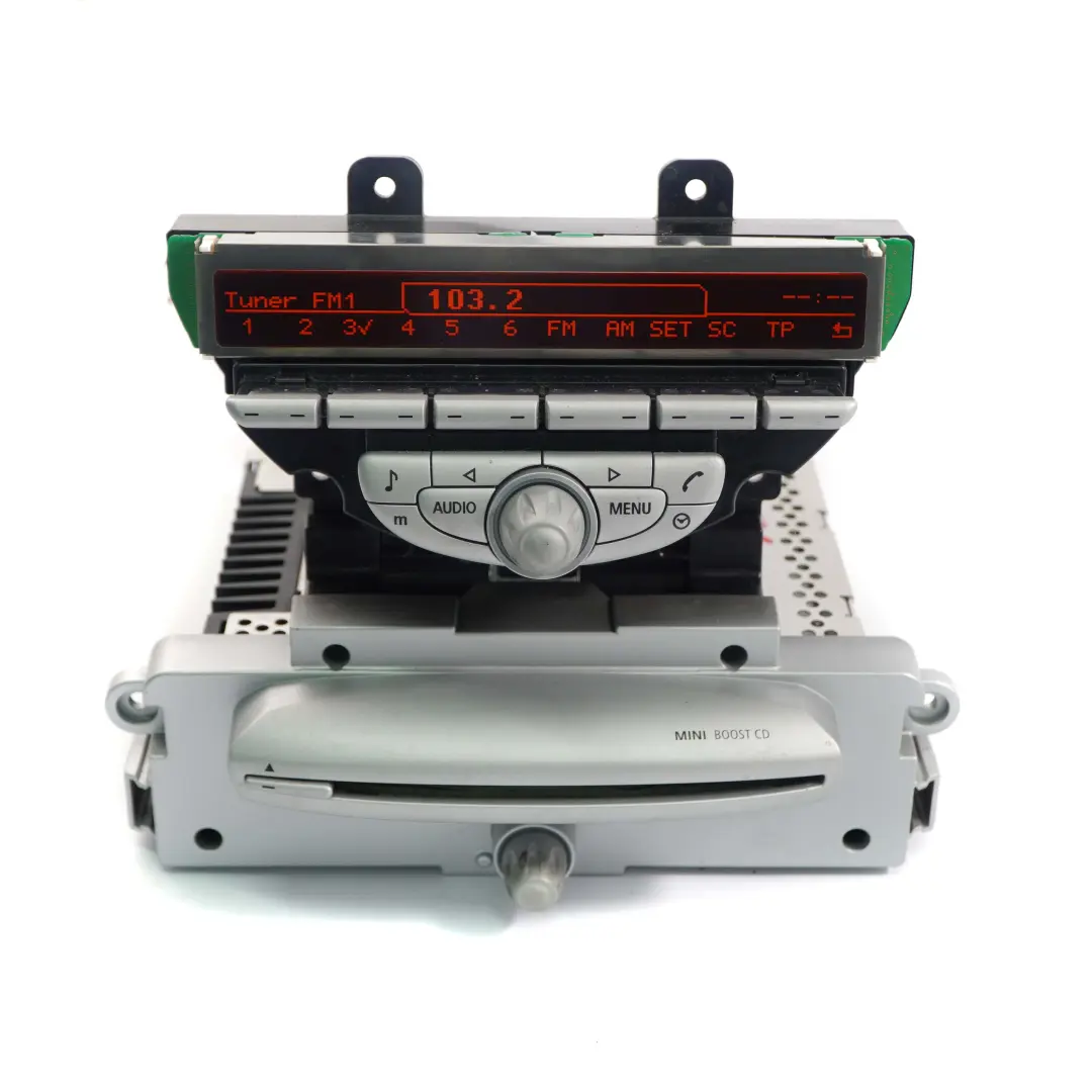 Radio Boost CD Joueur Appareil de Commande pour Mini Cooper One R55 R56 R57 à propos du numéro de pièce 3455263 Mini Cooper One R55 R56 R57 Radio Boost CD Joueur Appareil de Commande - SKU 3455263 - Numéro de pièce 3455263