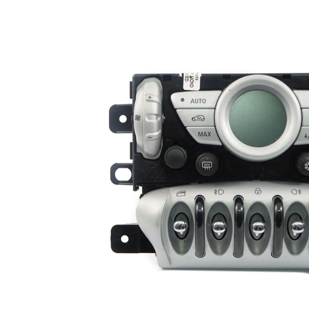Bedienteil Klimaautomatik 69817002 für BMW Mini Cooper One 5 R55 R56 mit Teilenummer 3455300 BMW Mini Cooper One 5 R55 R56 Bedienteil Klimaautomatik 69817002 - SKU 3455300-5 - Teilenummer 3455300