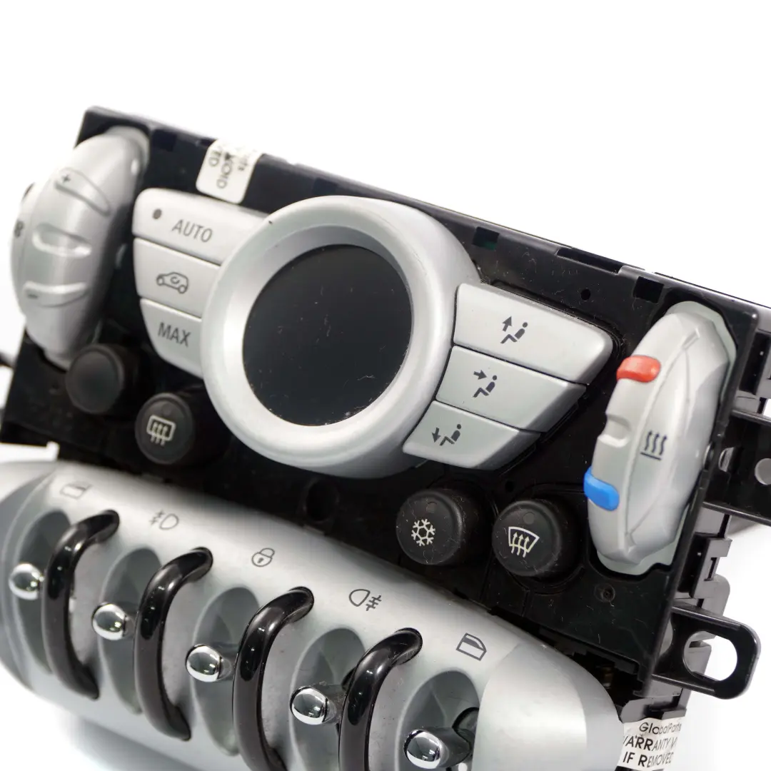 Aire Acondicionado Automatico Control Calentador 69817002 para Mini Cooper 5 R55 R56 con número de pieza 3455300 Mini Cooper 5 R55 R56 Aire Acondicionado Automatico Control Calentador 69817002 - SKU 3455300-5 - Número de pieza 3455300