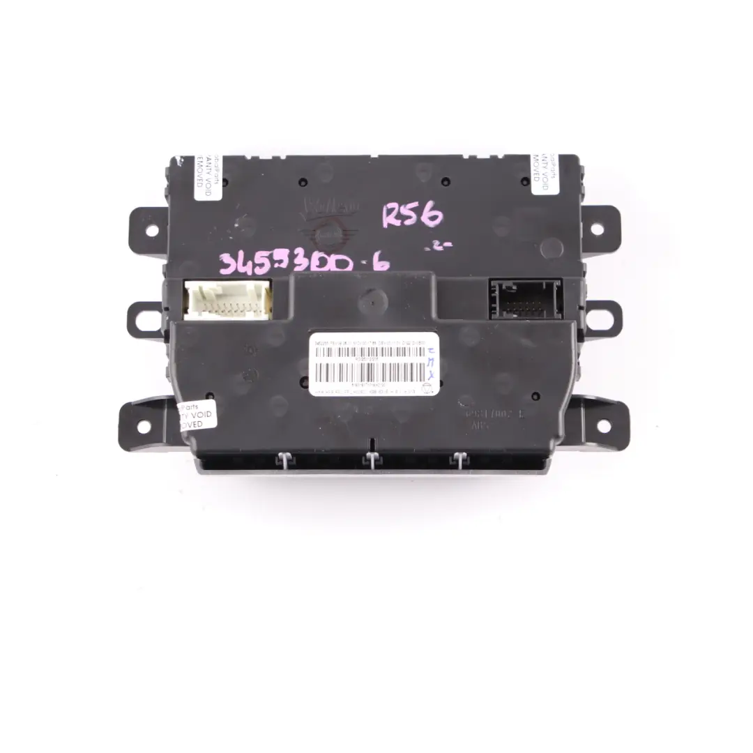 Bedienteil Klimaautomatik 69817002 für Mini Cooper One R55 R56 mit Teilenummer 3455300 Mini Cooper One R55 R56 Bedienteil Klimaautomatik 69817002 - SKU 3455300-6 - Teilenummer 3455300