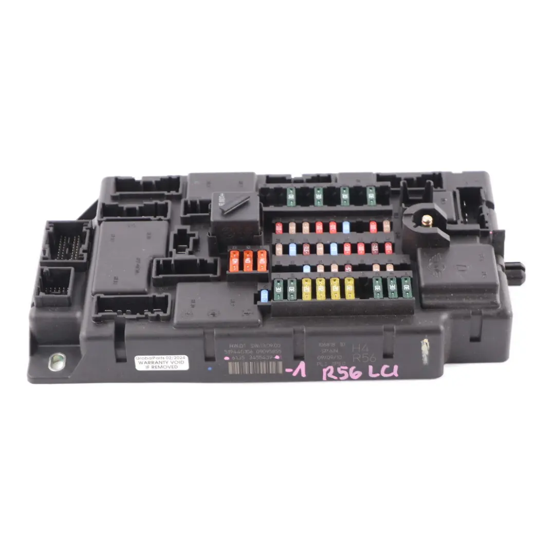 Fuse Distribution Box High SPEG PL3 H4 to Mini Cooper R56 LCI with Part number 3455439 Mini Cooper R56 LCI Fuse Distribution Box High SPEG PL3 H4 - SKU 3455439-1 - Part number 3455439