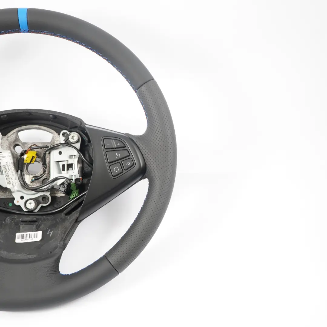  Steering Wheel BMW X3 Series E83 LCI NEW Black Leather M-tricoloured Threads - SKU 3455481-3 - Part number 3455481