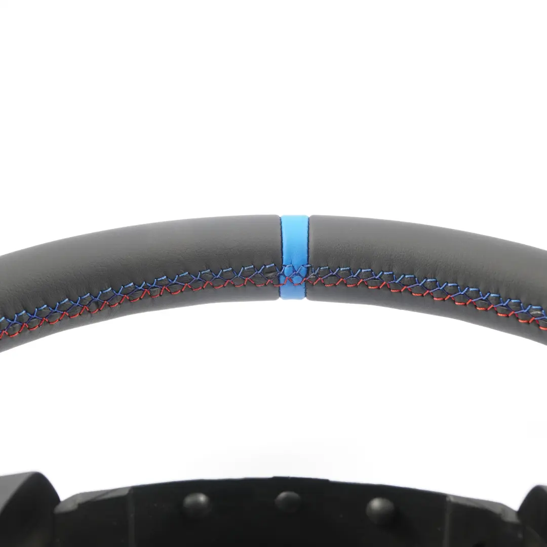 BMW X3 E83 LCI Neuf en Cuir Noir Comme M-SPORT Volant M-TRI Colorés Fils - SKU 3455481-3 - Numéro de pièce 3455481