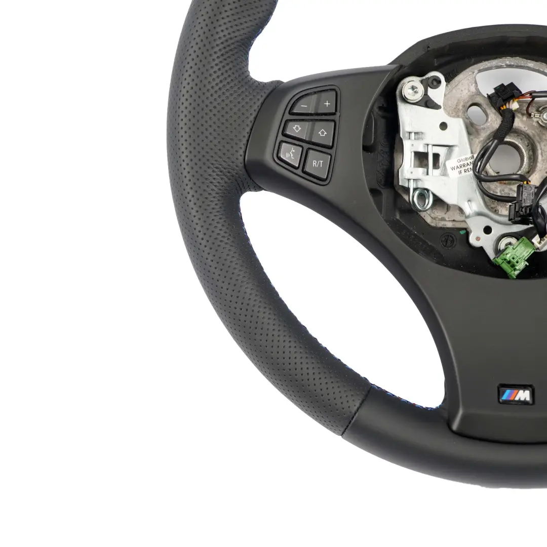 Volant avec NEUF Noir Cuir Fils Tricolores pour BMW X3 E83 LCI M Sport à propos du numéro de pièce 3455483 BMW X3 E83 LCI M Sport Volant avec NEUF Noir Cuir Fils Tricolores - SKU 3455483-1 - Numéro de pièce 3455483