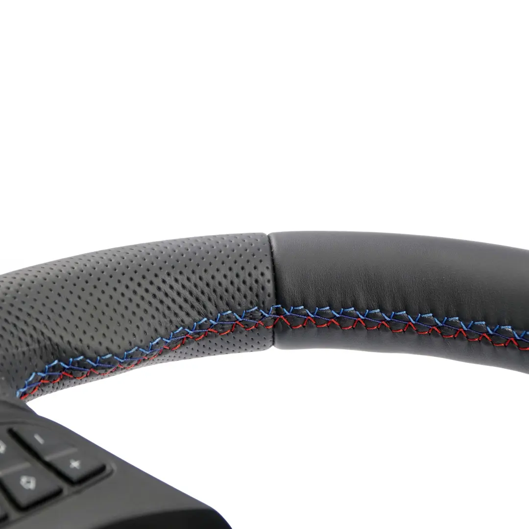 NEU Schwarz Leder M Sport Lenkrad Sportlenkrad M-tri Farbigen für BMW X3 E83 LCI mit Teilenummer 3455483 BMW X3 E83 LCI NEU Schwarz Leder M Sport Lenkrad Sportlenkrad M-tri Farbigen - SKU 3455483-1 - Teilenummer 3455483