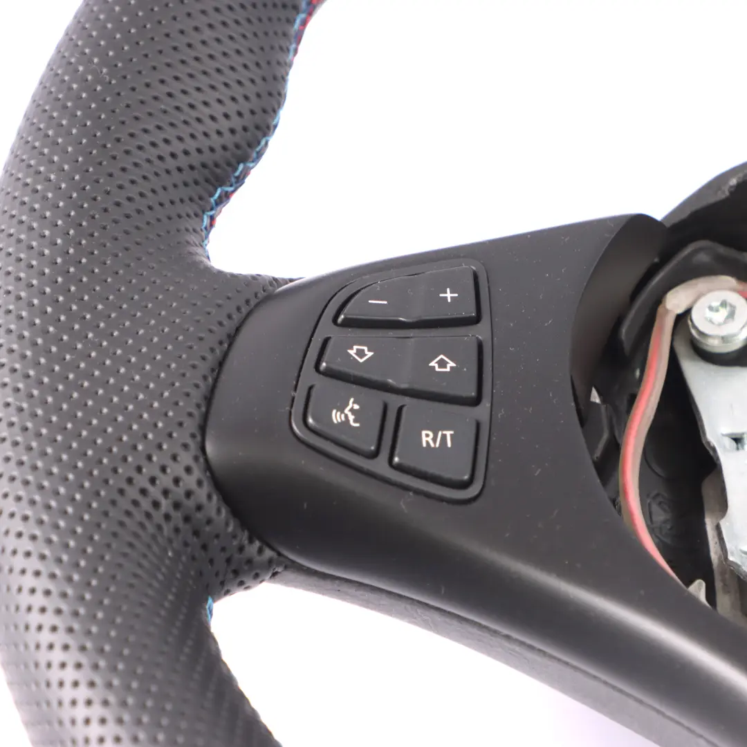 NUEVO Cuero Negro M Sport Volante Calefactable M-tricolored para BMW X3 E83 LCI con número de pieza 3455484 BMW X3 E83 LCI NUEVO Cuero Negro M Sport Volante Calefactable M-tricolored - SKU 3455484-1 - Número de pieza 3455484