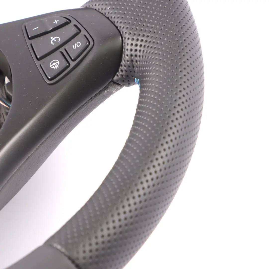 NUOVO Volante riscaldato M Sport in Pelle Nera M-tricolore per BMW X3 E83 LCI con numero di parte 3455484 BMW X3 E83 LCI NUOVO Volante riscaldato M Sport in Pelle Nera M-tricolore - SKU 3455484-1 - Numero di parte 3455484