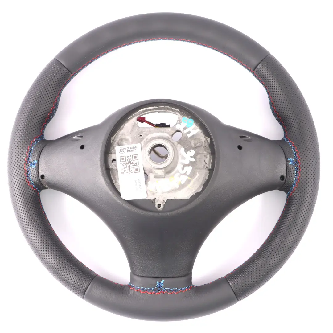 NUOVO Volante riscaldato M Sport in Pelle Nera M-tricolore per BMW X3 E83 LCI con numero di parte 3455484 BMW X3 E83 LCI NUOVO Volante riscaldato M Sport in Pelle Nera M-tricolore - SKU 3455484-1 - Numero di parte 3455484