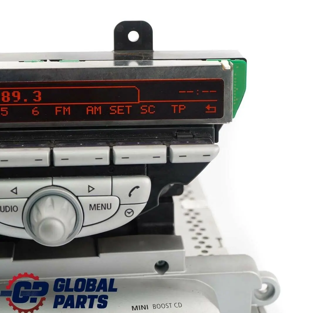 Radio Boost CD Player Head Unit to Mini Cooper One 1 R55 R56 R57 with Part number 3455539 Mini Cooper One 1 R55 R56 R57 Radio Boost CD Player Head Unit - SKU 3455539-1 - Part number 3455539