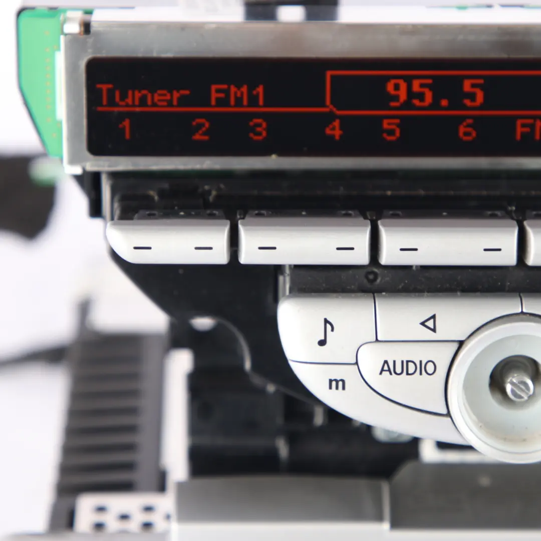 Radio Boost CD Audio Player Head Unit to Mini Cooper R55 R56 with Part number 3455539 Mini Cooper R55 R56 Radio Boost CD Audio Player Head Unit - SKU 3455539-3 - Part number 3455539