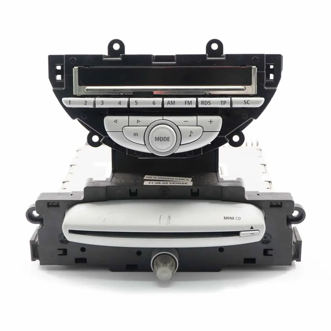 Radio Wave CD per Mini Cooper One R55 R56 con numero di parte 3455681 Mini Cooper One R55 R56 Radio Wave CD - SKU 3455681-1 - Numero di parte 3455681