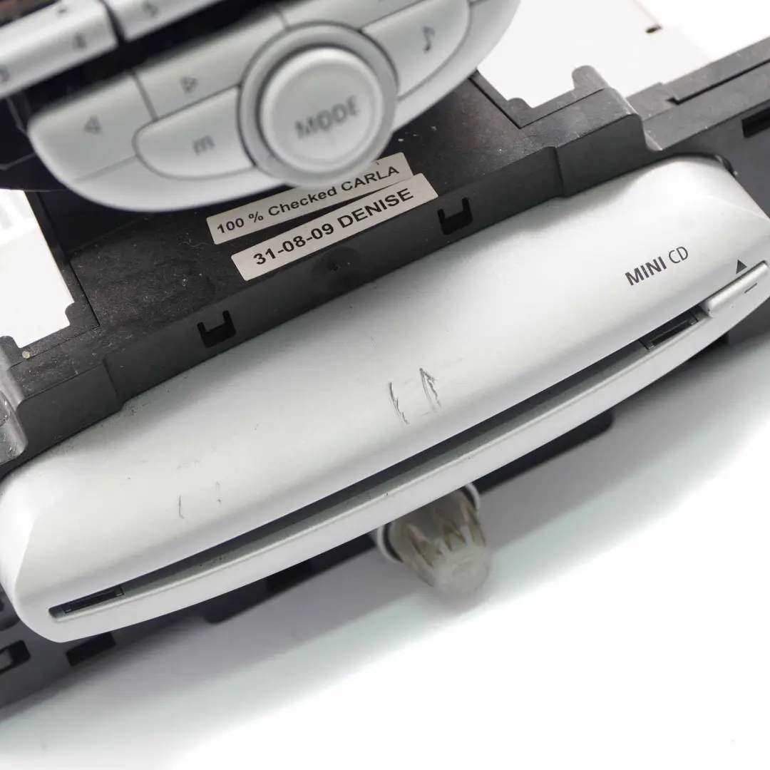 Radio Wave Reproductor de CD Cabeza para Mini Cooper One R55 R56 con número de pieza 3455681 Mini Cooper One R55 R56 Radio Wave Reproductor de CD Cabeza - SKU 3455681-1 - Número de pieza 3455681
