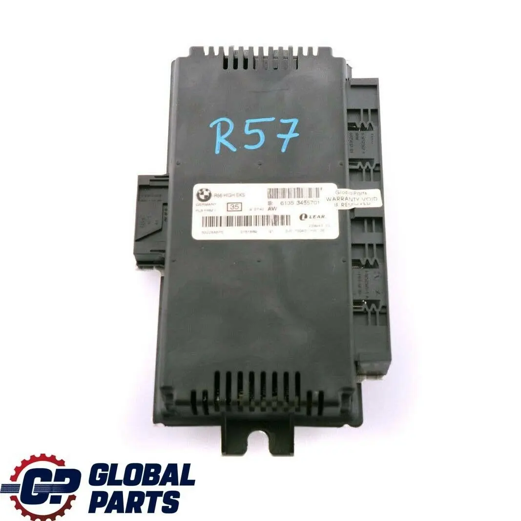 BMW Mini Cooper Convertible R57 Footwell Light Module ECU PL3 FRM II 3455701
