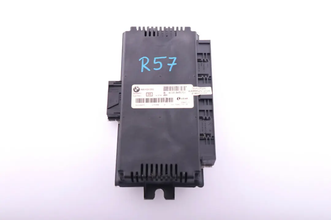 Modulo Spaziale Piede 2 ECU PL3 Frm II 6135 per Mini Cooper Cabrio R57 con numero di parte 3455701 Mini Cooper Cabrio R57 Modulo Spaziale Piede 2 ECU PL3 Frm II 6135 - SKU 3455701-1 - Numero di parte 3455701