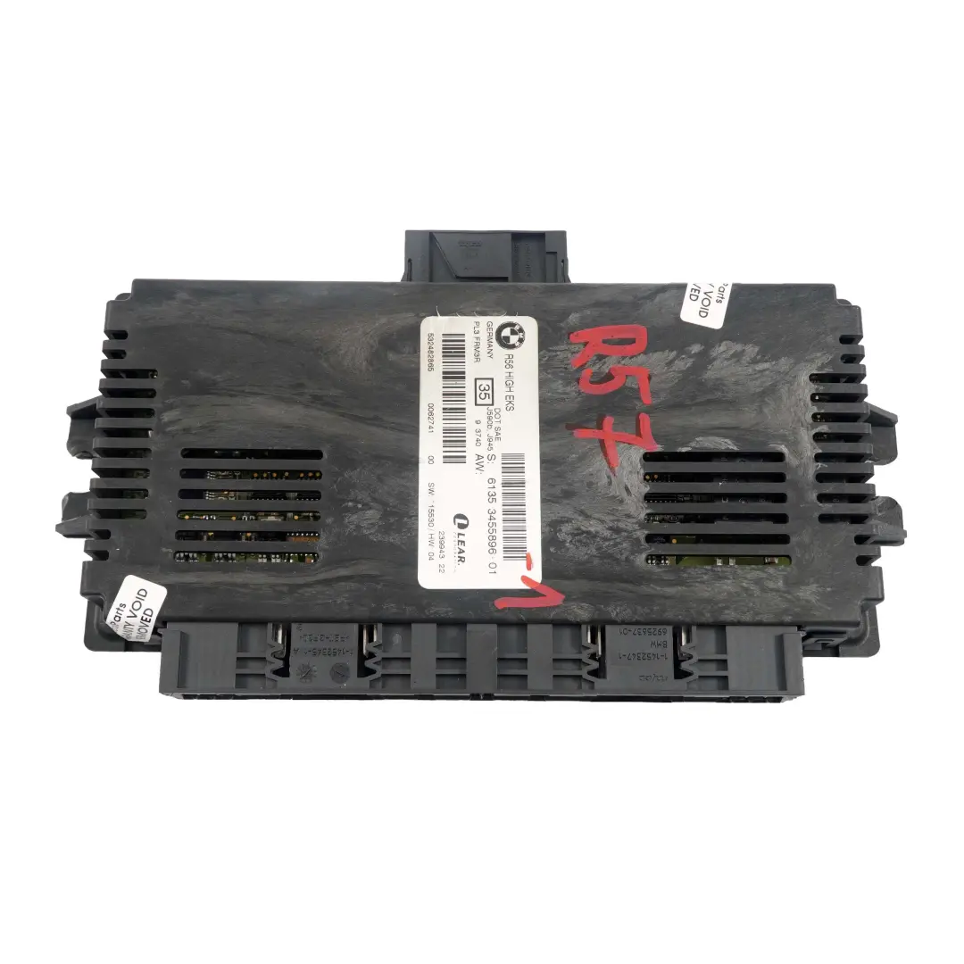 ECU Footwell Light Module High EKS PL3 FRM3R pour Mini Cooper One R56 à propos du numéro de pièce 3455896 Mini Cooper One R56 ECU Footwell Light Module High EKS PL3 FRM3R - SKU 3455896 - Numéro de pièce 3455896