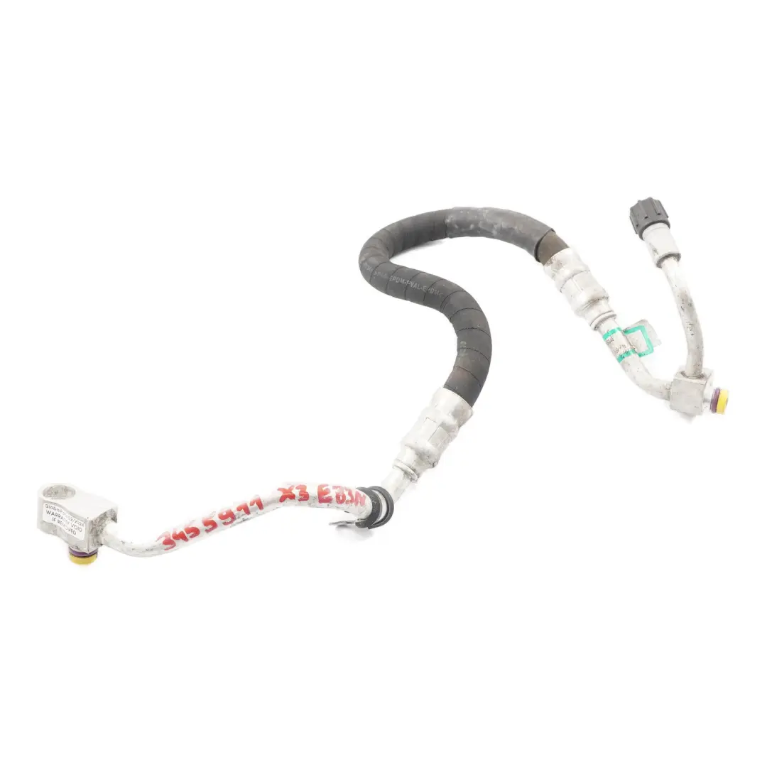 Coolant Line BMW X3 E83 LCI 3.0sd Pressure Hose Compressor Condenser to with Part number 3455911 Coolant Line BMW X3 E83 LCI 3.0sd Pressure Hose Compressor Condenser - SKU 3455911 - Part number 3455911