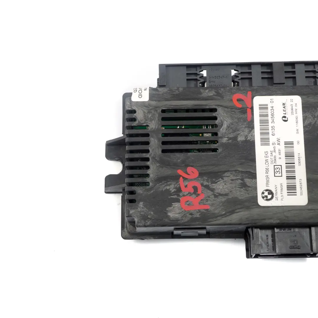 Footwell Module Mini R56 Cooper Light LOW EKS ECU PL3 FRM3R Lear to with Part number 3456034 Footwell Module Mini R56 Cooper Light LOW EKS ECU PL3 FRM3R Lear - SKU 3456034-2 - Part number 3456034