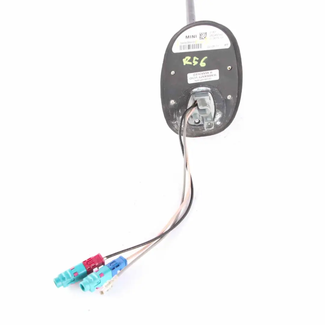 Roof Antenna Mini R55 R56 LCI Aerial Base Control Unit Module to with Part number 3456089 Roof Antenna Mini R55 R56 LCI Aerial Base Control Unit Module - SKU 3456089-5 - Part number 3456089