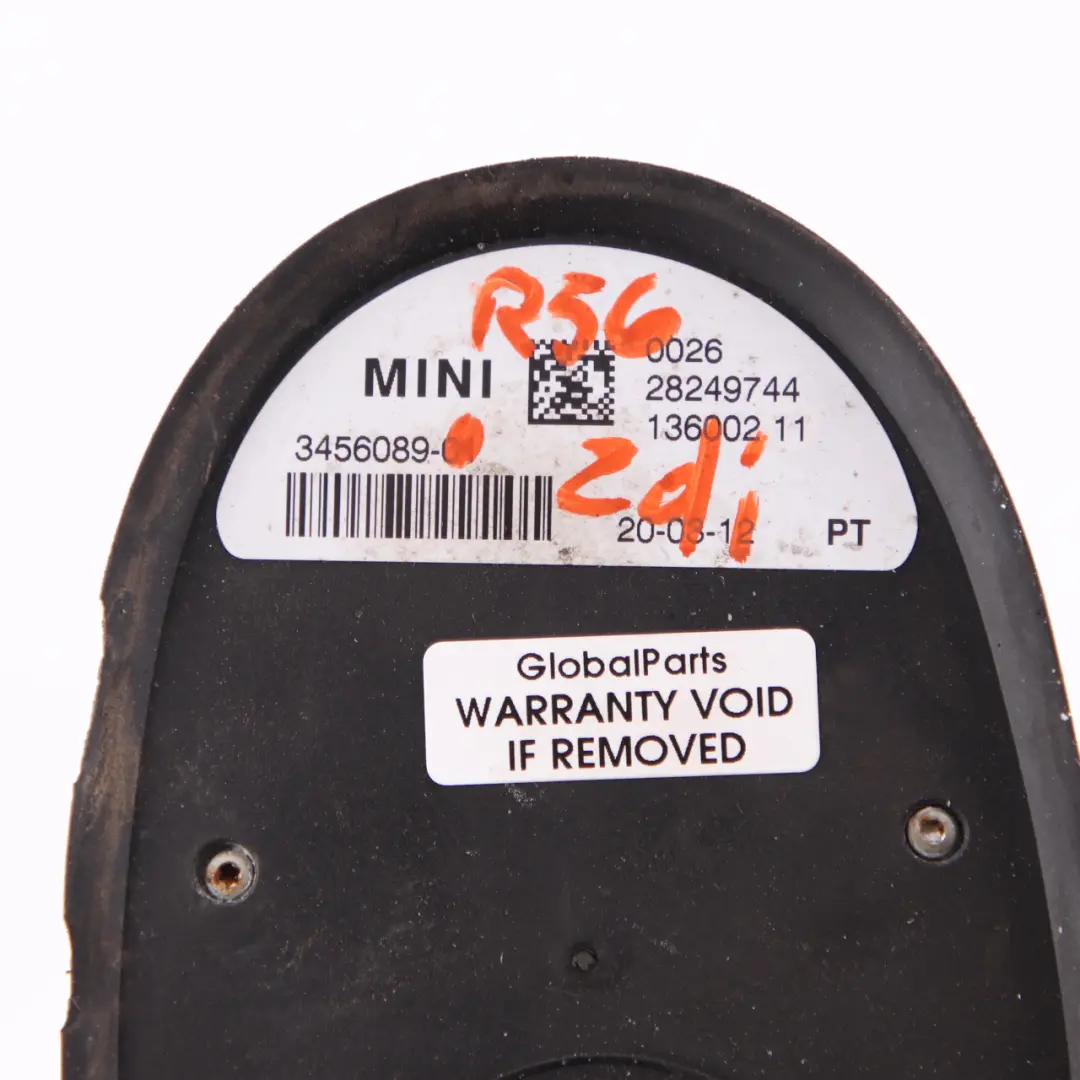 Aerial Base Roof Antenna to Mini Cooper One R55 R56 LCI with Part number 3456089 Mini Cooper One R55 R56 LCI Aerial Base Roof Antenna - SKU 3456089 - Part number 3456089